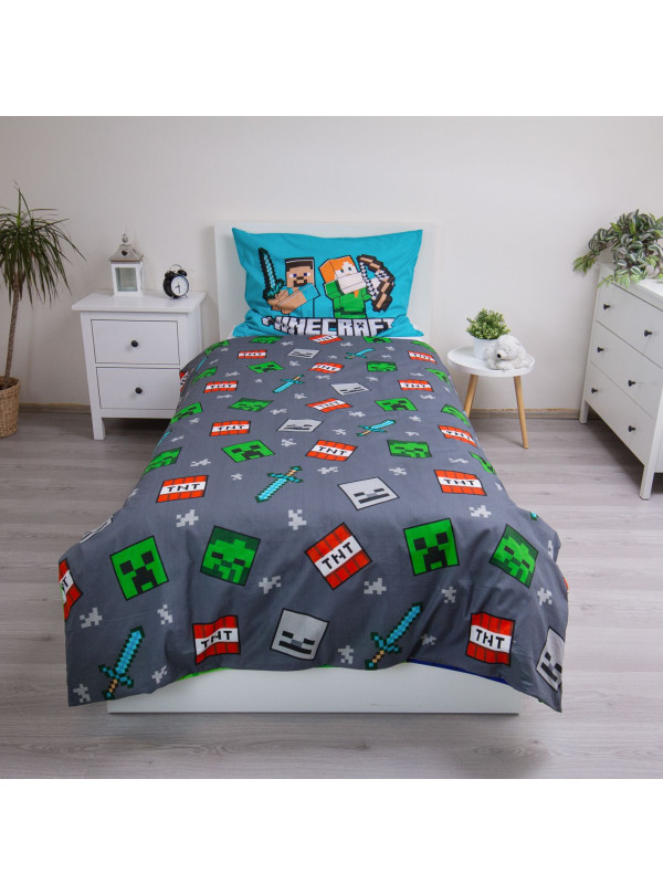 POŚCIEL 140x200 MINECRAFT MOBY MNC-241