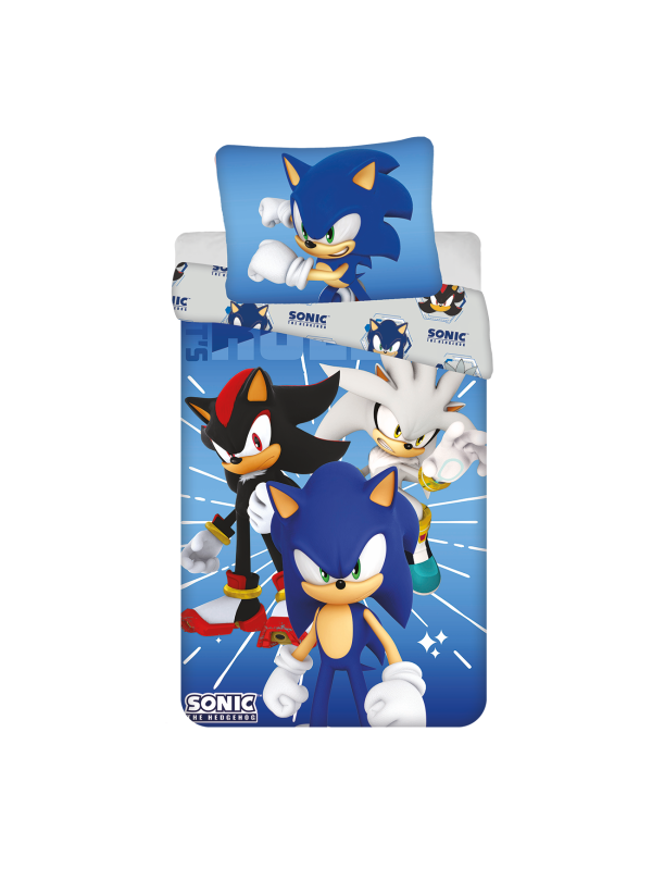 POŚCIEL 140x200 SUPER SONIC THE HEDGEHOG SON034