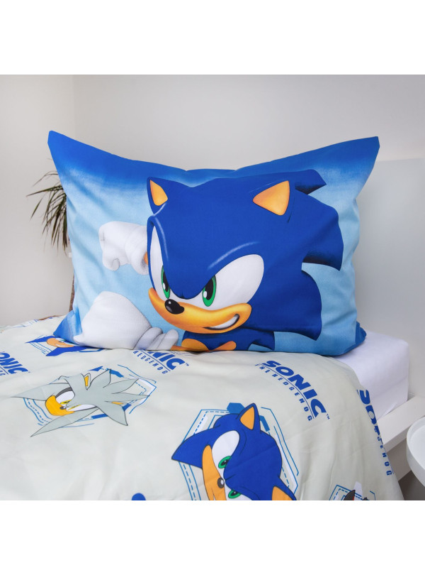 POŚCIEL 140x200 SUPER SONIC THE HEDGEHOG SON034