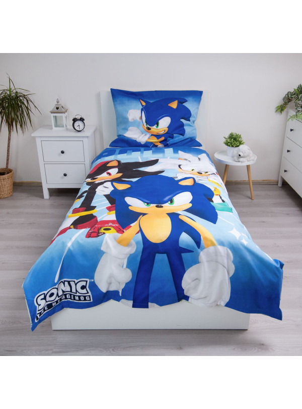 POŚCIEL 140x200 SUPER SONIC THE HEDGEHOG SON034