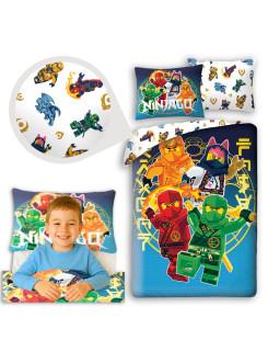 POŚCIEL 140x200 LEGO NINJAGO LEG-1147