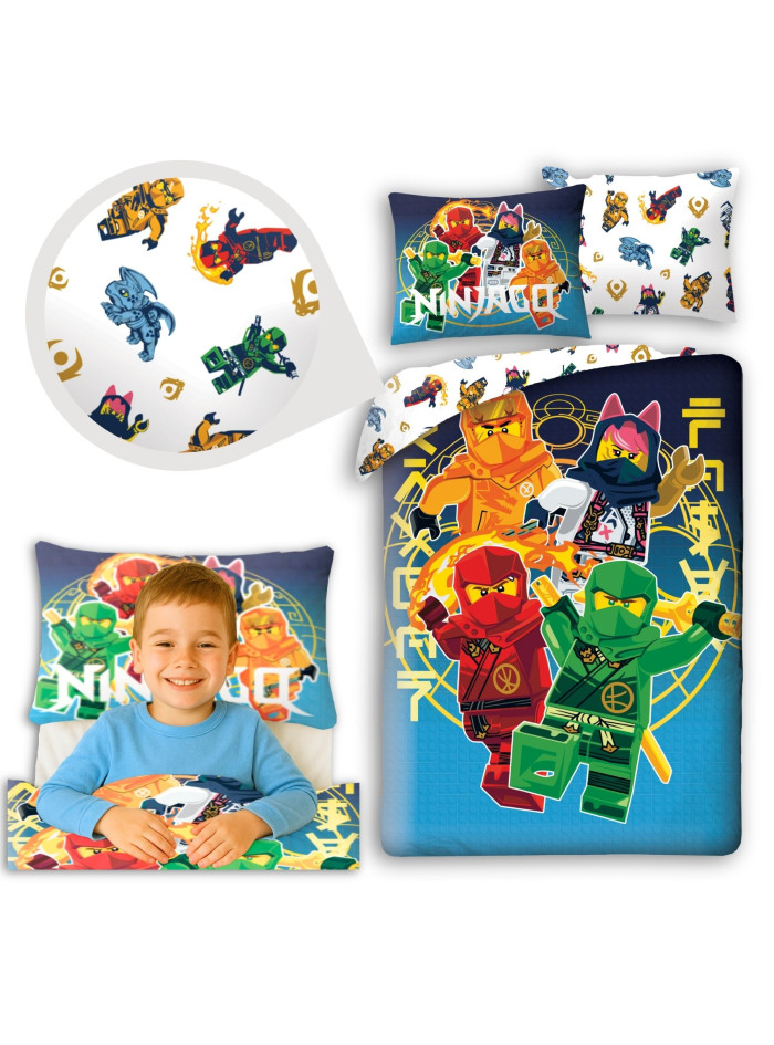 POŚCIEL 140x200 LEGO NINJAGO LEG-1147