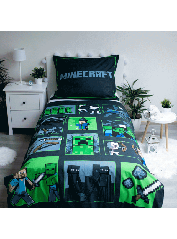 POŚCIEL 140x200 MINECRAFT SURVIVAL MODE