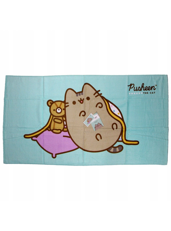 RĘCZNIK PUSHEEN 70x140 KĄPIELOWY KOT KOTEK DZIECKO