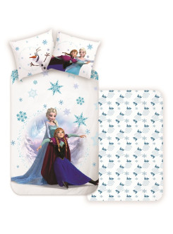 POŚCIEL140x200 FROZEN ELSA ANNA KRAINA LODU FR-02
