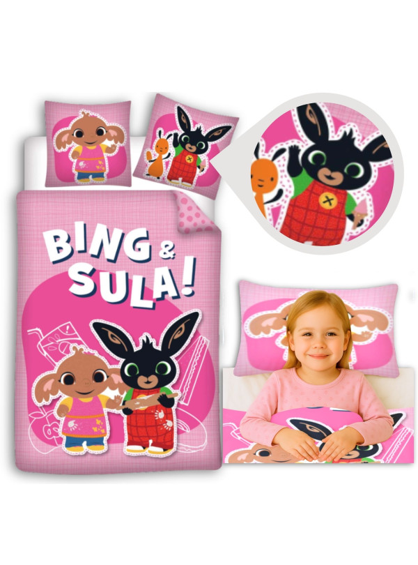 POŚCIEL KRÓLIK BING 140x200 SULA FLOP BG-135