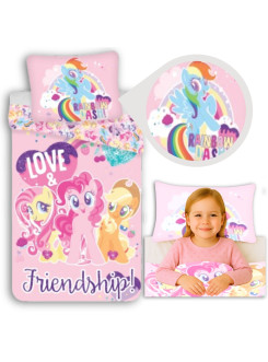 POŚCIEL MY LITTLE PONY 140x200 KUCYKI MLP-1005