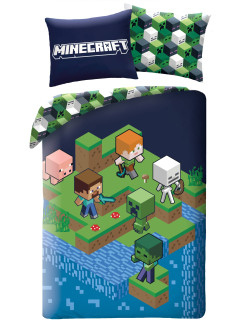 POŚCIEL 140x200 MINECRAFT ALEX STEVE CREEPER MNC-622 2