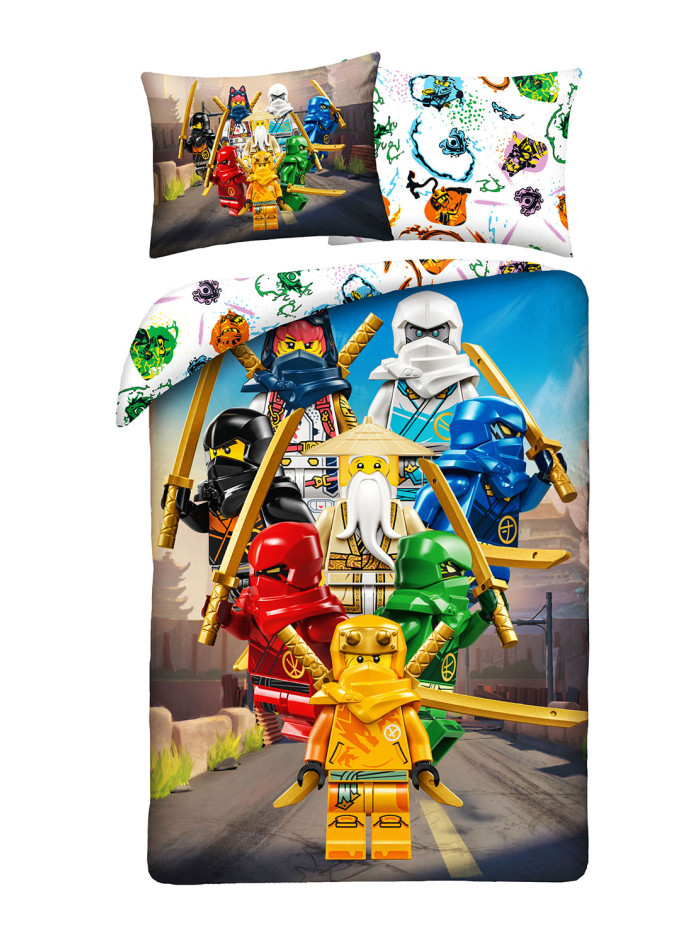 POŚCIEL 140x200 LEGO NINJAGO LEG-1270