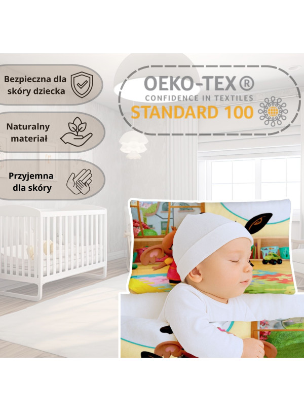 POŚCIEL DO ŁÓŻECZKA 100x135 DLA DZIECI KRÓLIK BING BG-063