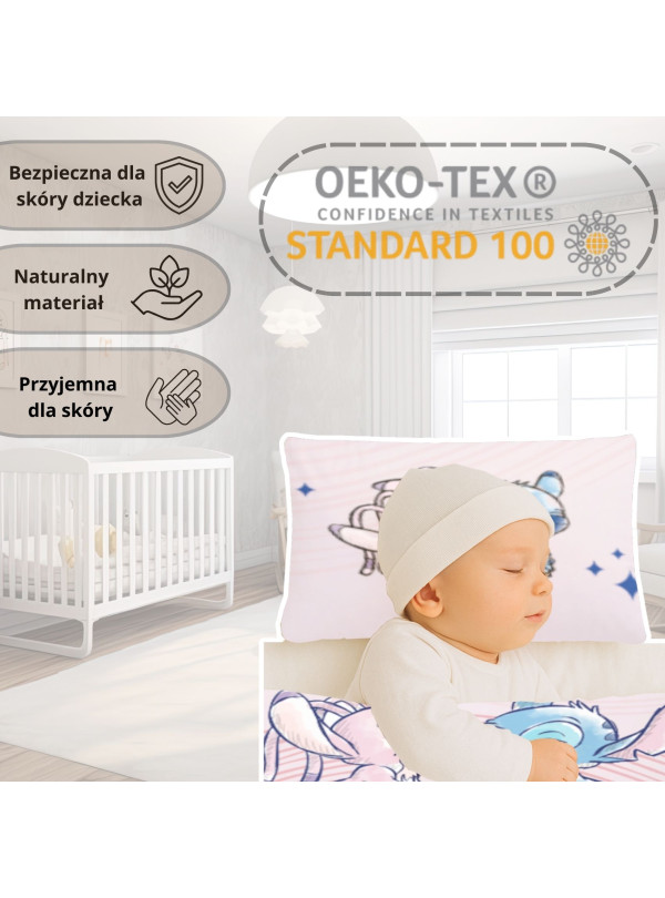 POŚCIEL DO ŁÓŻECZKA 100x135 cm LILO I STITCH LS-6021