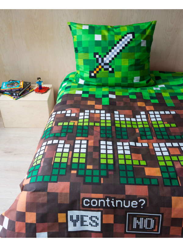 POŚCIEL 160x200 ŚWIECĄCA W CIEMNOŚCI DLA GRACZA