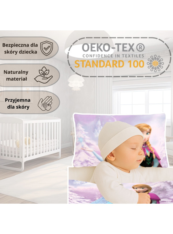POŚCIEL DO ŁÓŻECZKA 100x135 cm FROZEN ELSA 42