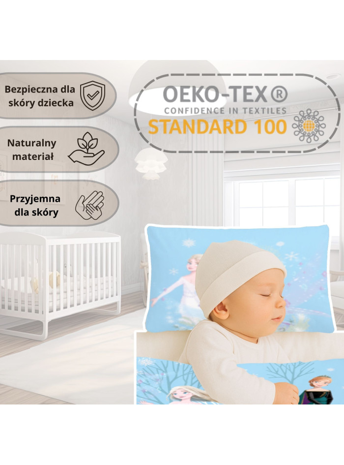 POŚCIEL DO ŁÓŻECZKA 100x135 cm FROZEN ELSA 1920 POŚCIEL DO ŁÓŻECZKA 100x135 cm FROZEN ELSA 1920
