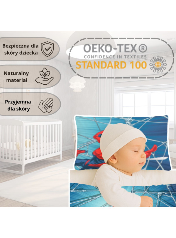 POŚCIEL DO ŁÓŻECZKA 100x135 cm SPIDERMAN SPD-1928