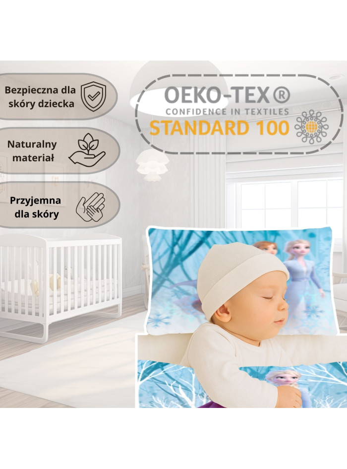 POŚCIEL DO ŁÓŻECZKA 100x135 cm FROZEN ELSA 4899 POŚCIEL DO ŁÓŻECZKA 100x135 cm FROZEN ELSA 4899