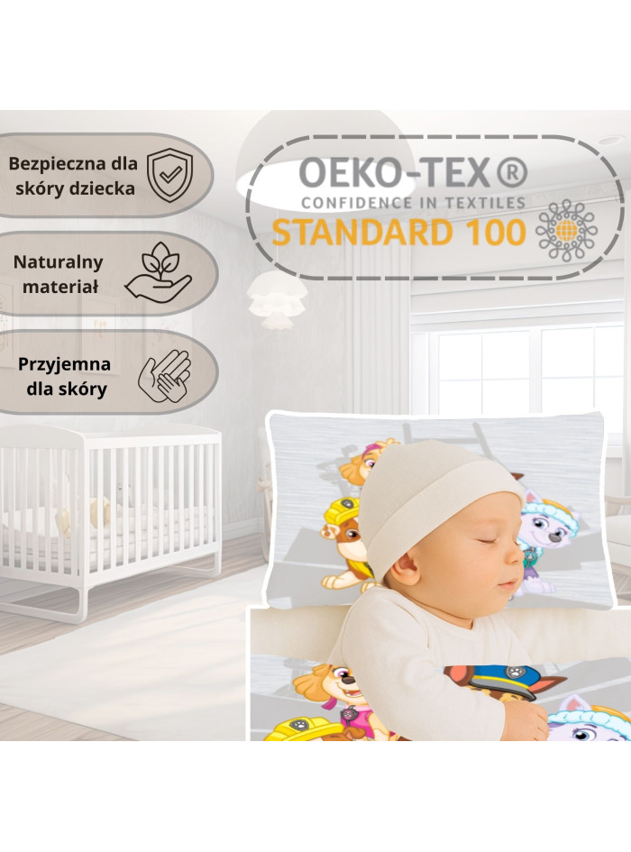 POŚCIEL DO ŁÓŻECZKA 100x135 PSI PATROL PP1095