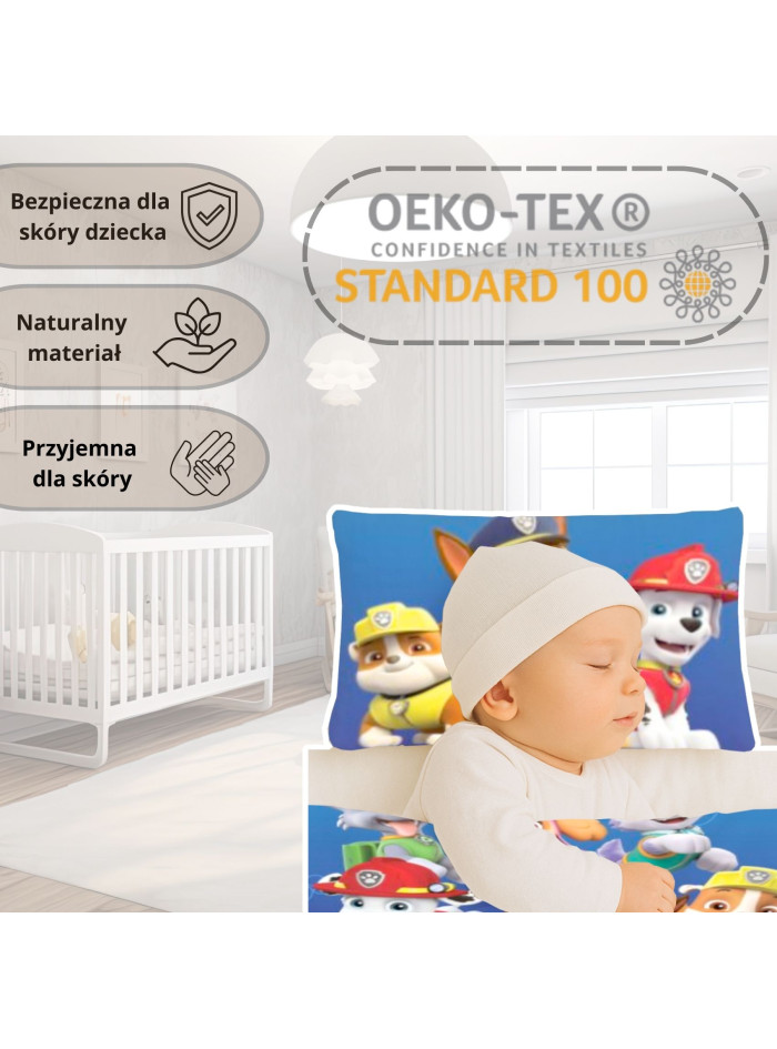 POŚCIEL DO ŁÓŻECZKA 100x135 PSI PATROL PP1017