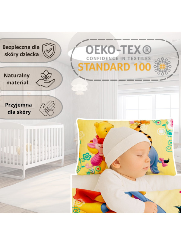 POŚCIEL DO ŁÓŻECZKA 100x135 cm KUBUŚ PUCHATEK WTP-01