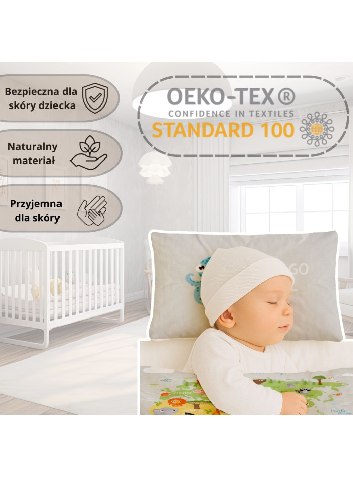 POŚCIEL DO ŁÓŻECZKA 90x120 ZWIERZĘTA 3961_B