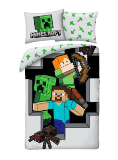 POŚCIEL 140x200 MINECRAFT ALEX STEVE MNC-946 2