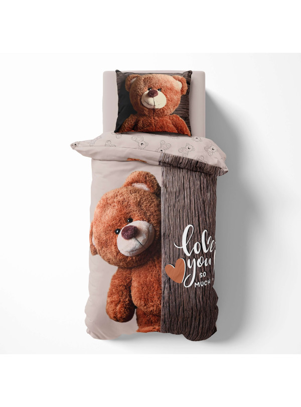 POŚCIEL 160x200 ŚWIECĄCA W CIEMNOŚCI MIŚ