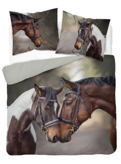 KOMPLET POŚCIELI 160x200 Z KONIEM 4990_A
