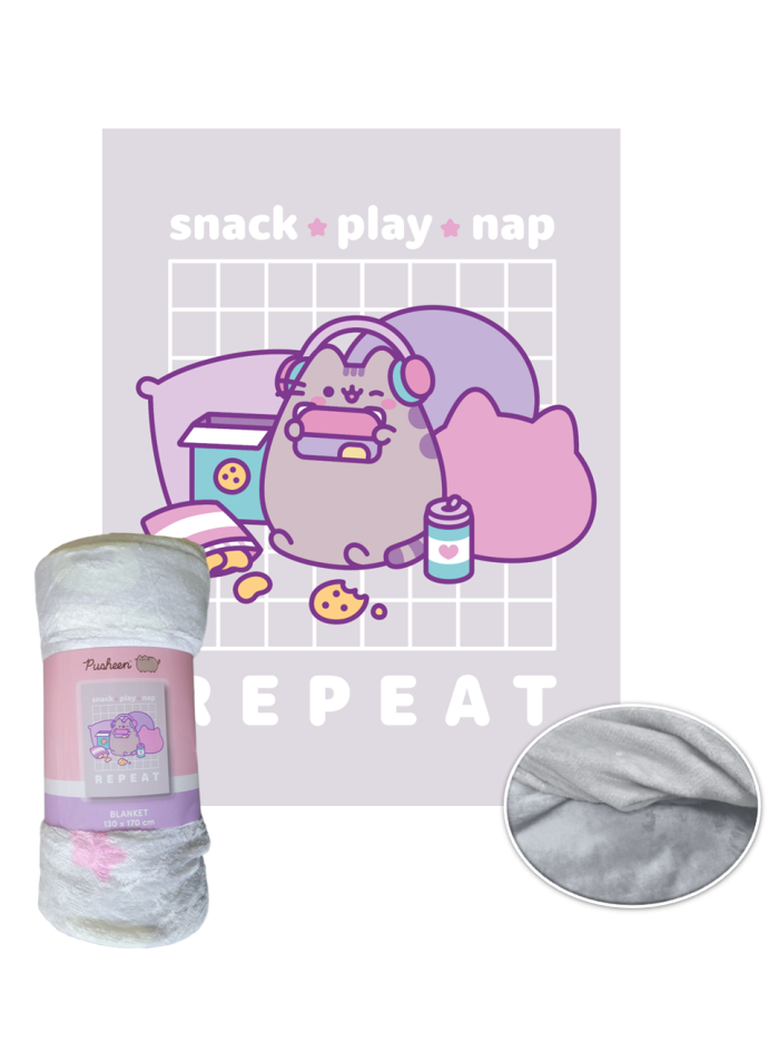KOC KOCYK 130x170 PUSHEEN KORALOWY PUS-7654