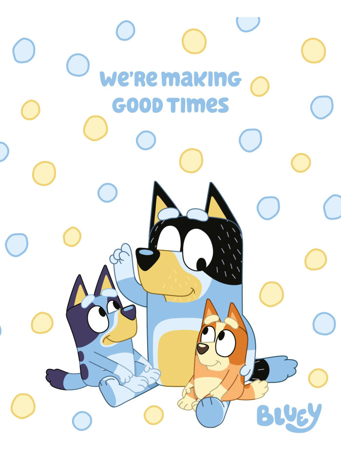 KOC KOCYK 120x150 BLUE I BINGO KORALOWY BY-7777