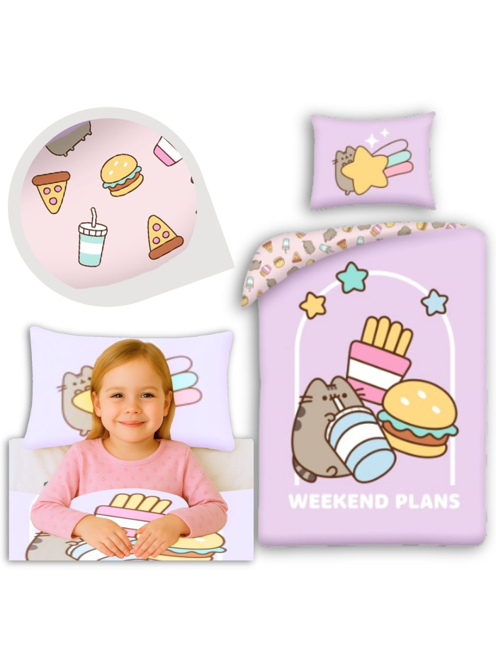 POŚCIEL 140x200 PUSHEEN WEEKEND PLANS PUS-9078