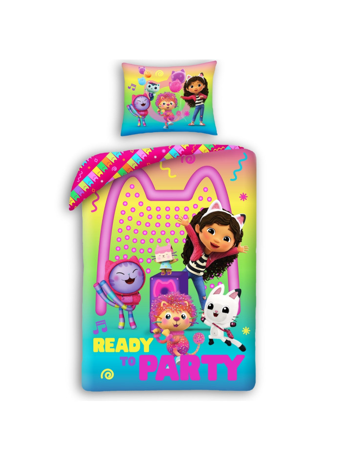 POŚCIEL 140x200 KOCI DOMEK GABI DLA DZIEWCZYNKI GAB-7579