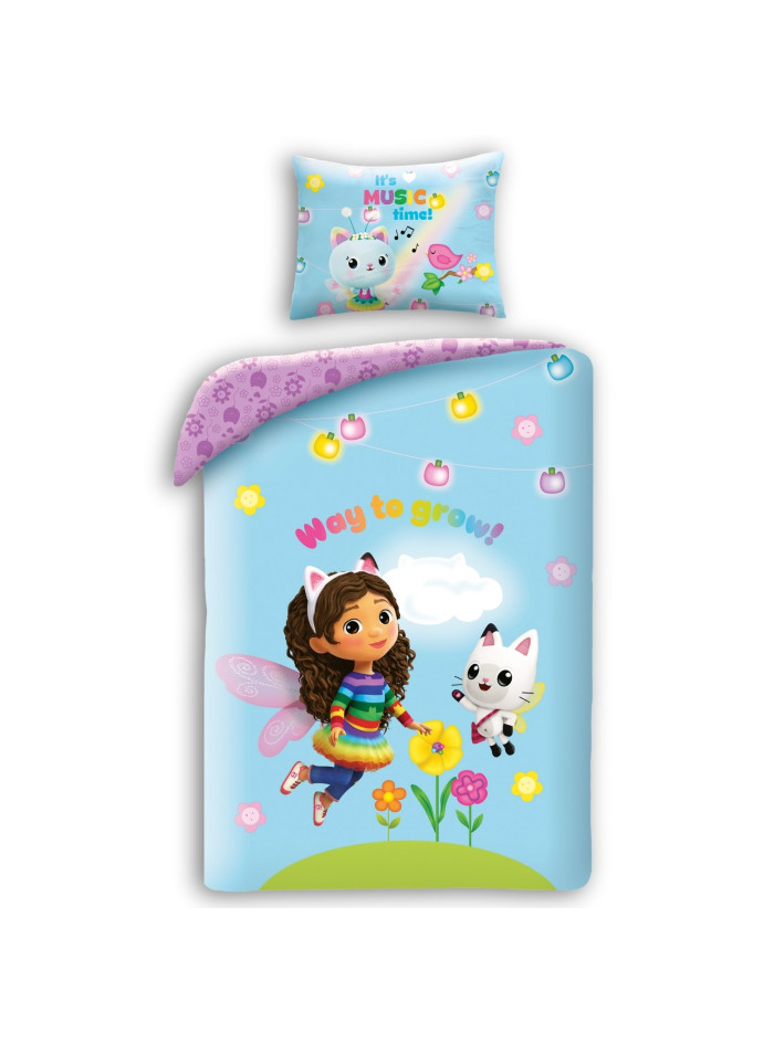 POŚCIEL 160x200 KOCI DOMEK GABI GAB-0804