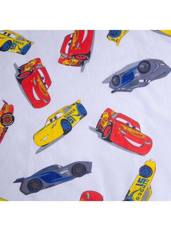 POŚCIEL DO ŁÓŻECZKA 100x135 cm AUTA ZYGZAK MC QUEEN CARS 08