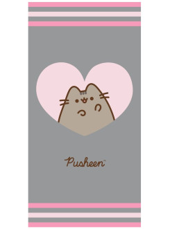 RĘCZNIK PUSHEEN 70x140 KĄPIELOWY SERCE 2