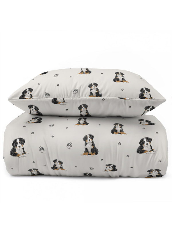 POŚCIEL MŁODZIEŻOWA 160x200 BIAŁA PIESKI 5871_A