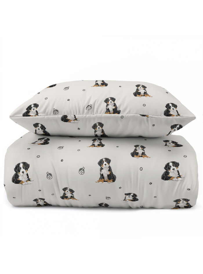 POŚCIEL MŁODZIEŻOWA 160x200 BIAŁA PIESKI 5871_A