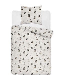 POŚCIEL MŁODZIEŻOWA 160x200 BIAŁA PIESKI 5871_A