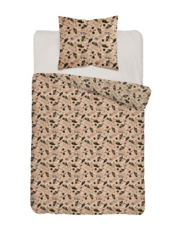 POŚCIEL MŁODZIEŻOWA 160x200 Z CZOŁGIEM MORO 5872_A