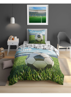 POŚCIEL MŁODZIEŻOWA 160x200 PIŁKA NOŻNA 5870_A 2