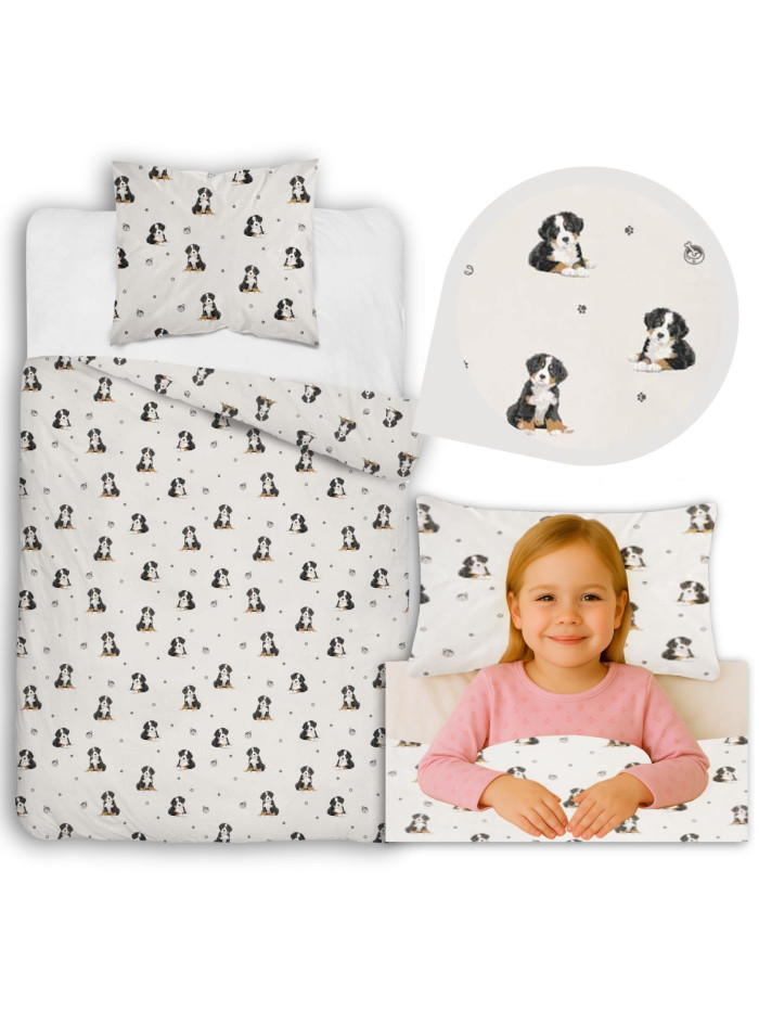 POŚCIEL MŁODZIEŻOWA 160x200 BIAŁA PIESKI 5871_A