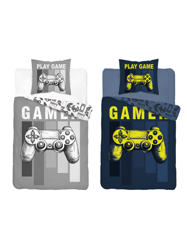 POŚCIEL 140x200 ŚWIECĄCA W CIEMNOŚCI DLA GRACZA 5730A