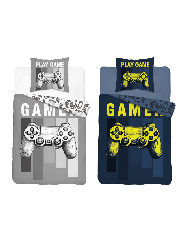 POŚCIEL 160x200 ŚWIECĄCA W CIEMNOŚCI DLA GRACZA 5730A