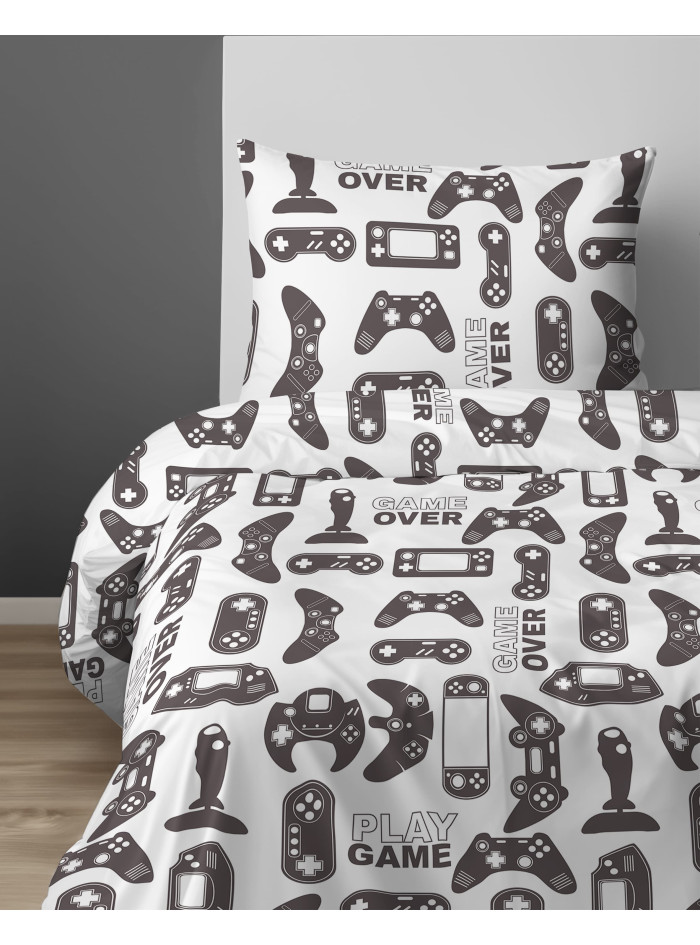 POŚCIEL MŁODZIEŻOWA 140x200 DLA GRACZA PADY 5727_A