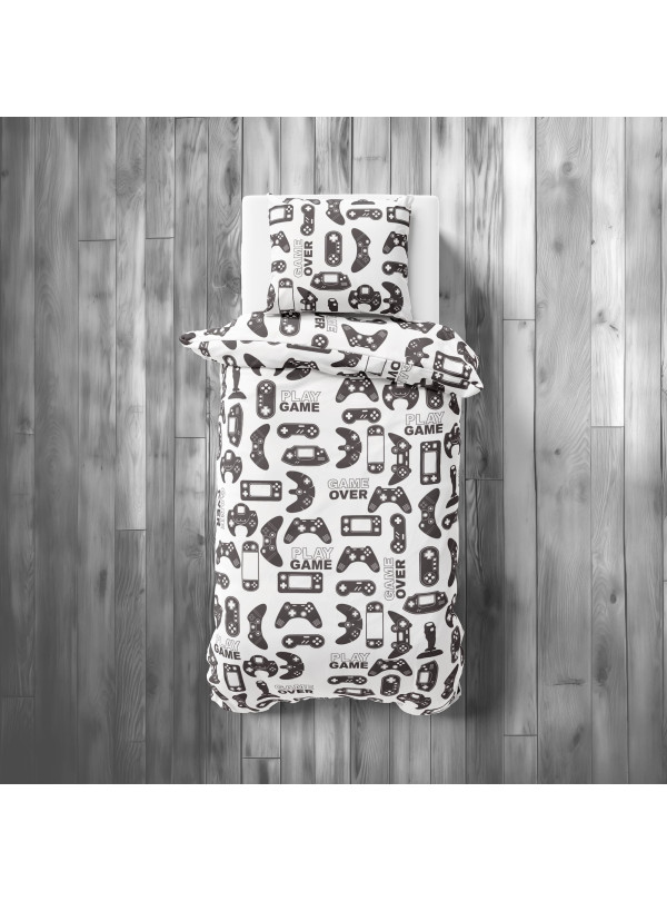 POŚCIEL MŁODZIEŻOWA 140x200 DLA GRACZA PADY 5727_A