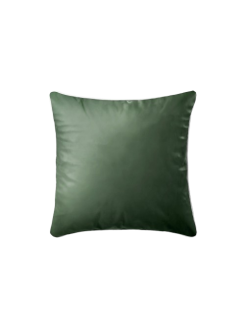 POSZEWKA NA PODUSZKĘ/JAŚKA 40x40 cm ZIELONA Z LAMÓWKĄ