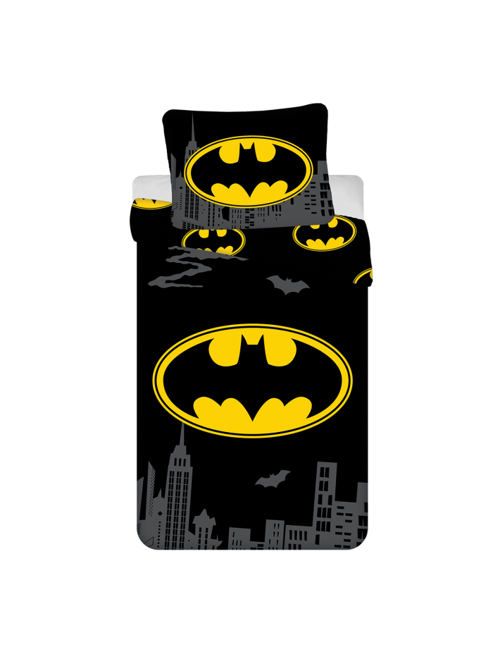 POŚCIEL 140x200 BATMAN CZARNY RYCERZ BAWEŁNA