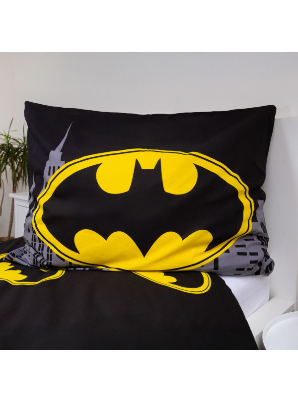 POŚCIEL 140x200 BATMAN CZARNY RYCERZ BAWEŁNA