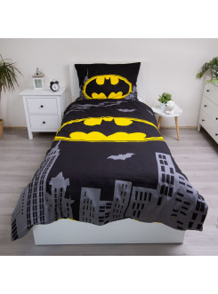 POŚCIEL 140x200 BATMAN CZARNY RYCERZ BAWEŁNA 2
