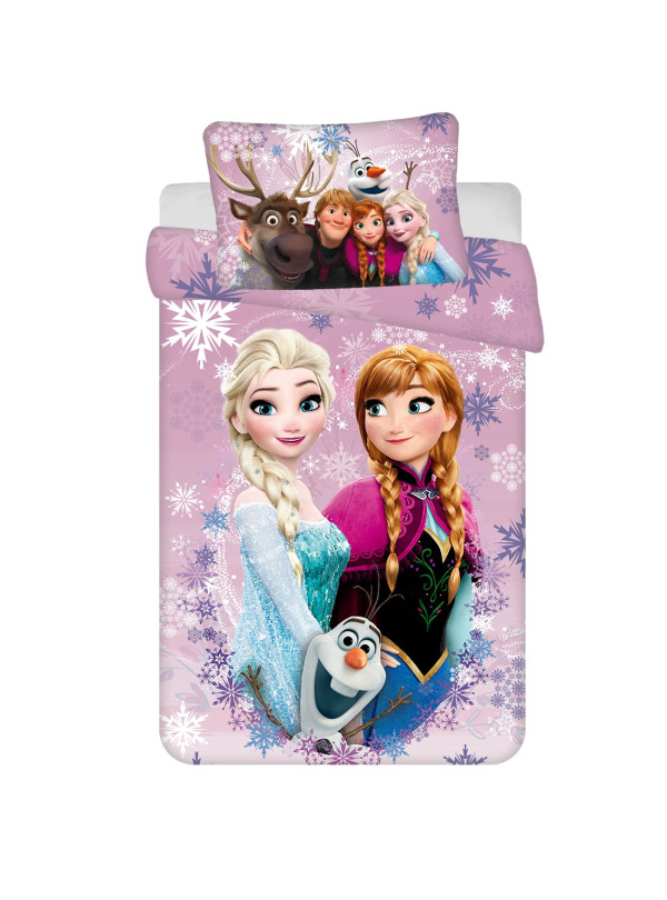 POŚCIEL DO ŁÓŻECZKA 100x135 cm FROZEN ELSA FR-05