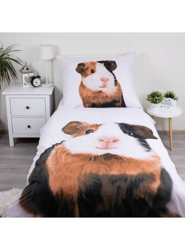 POŚCIEL BAWEŁNIANA 140x200 CM ŚWINKA MORSKA